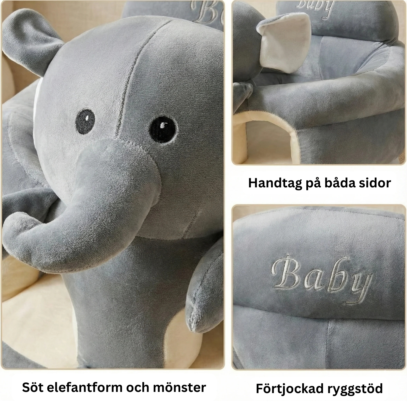 CozyLounger™ babystol - Lär din bebis att sitta